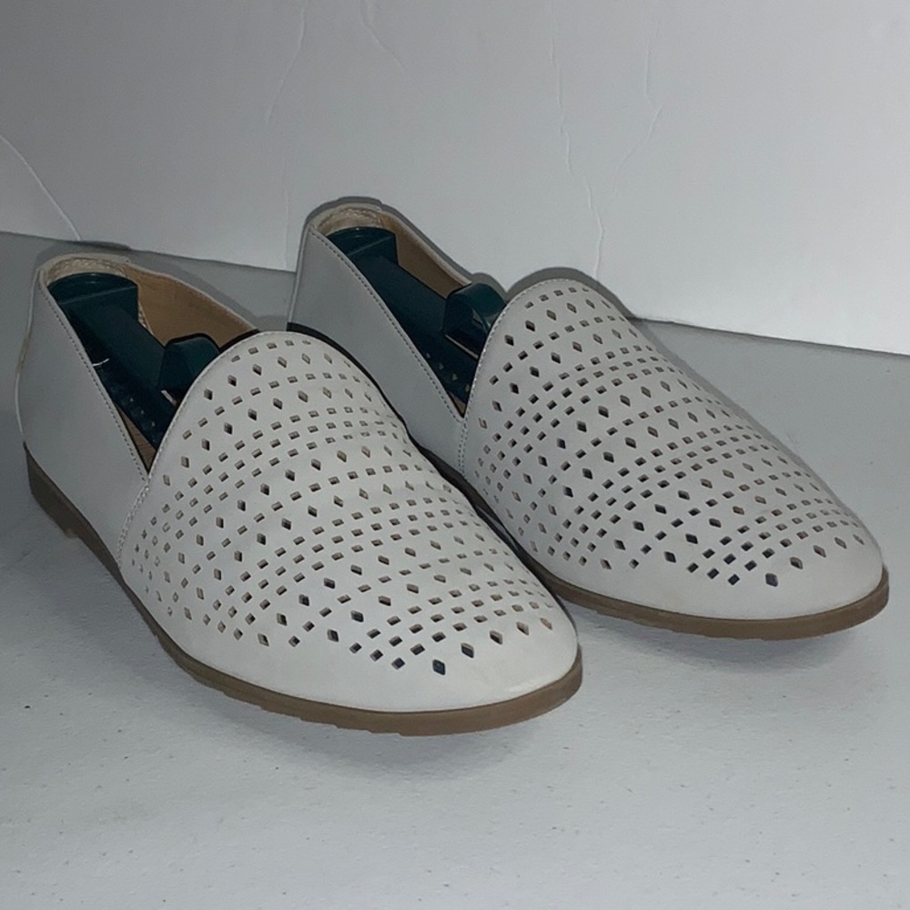 FRANCO SARTO SUEDE LOAFERS Sz 8